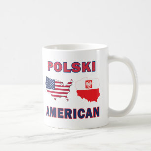 Polski Amerikaanse kaart Koffiemok