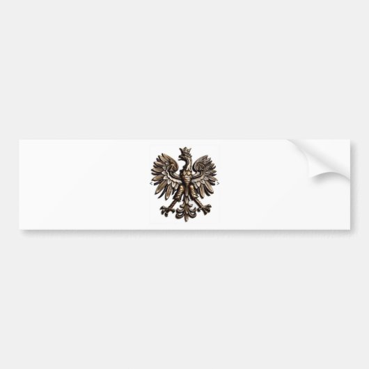 Polski orzelek bumpersticker (Voorkant)