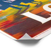 Polskie Linie Lotnicze LOT Vintage Poster (Hoek)