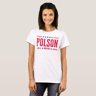 POLSON MONTANA Sterren en strepen T-shirt