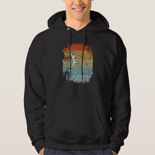 Polspringen Polspringen Retro Hoodie (Voorkant)