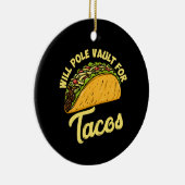 Polspringen Voor Tacos Keramisch Ornament (Rechts)