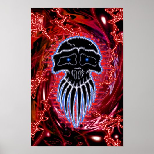 Polsrood ontwerp poster (Voorkant)
