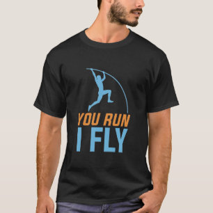 Polsstokhoogspringen Atleet Atletiek T-shirt