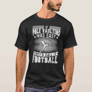 Polsstokhoogspringen Springen Atletiek Polsstokhoo T-shirt