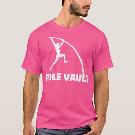 polsstokhoogspringen voor vrouwen t-shirt (Voorkant)