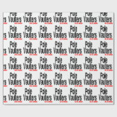 Polsstokhoogspringers doen het beter cadeaupapier (Vlak)