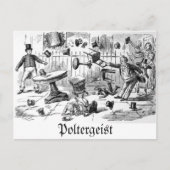 Poltergetisch briefkaart (Voorkant)