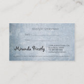 Poly Bulldog Pet Care Grooming Bathing Appointment Afsprakenkaartje (Achterkant)