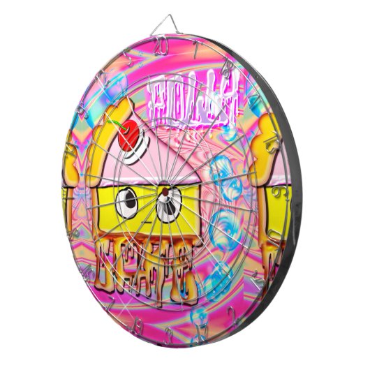 poly cake tortina dartbord (Voorkant Rechts)