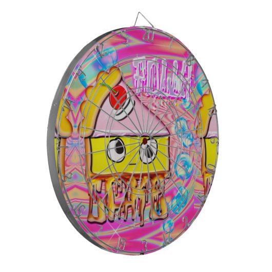 poly cake tortina dartbord (Voorkant Links)