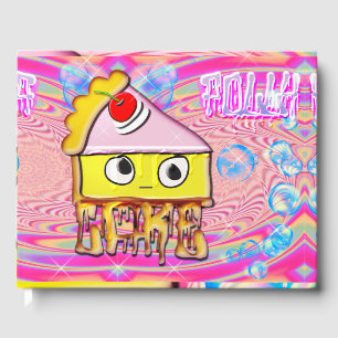 poly cake tortina gastenboek