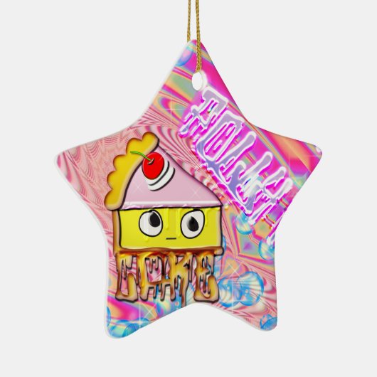 poly cake tortina keramisch ornament (Rechts)