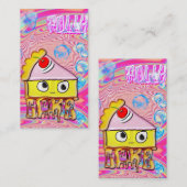 poly cake tortina visitekaartje (Voorkant / Achterkant)