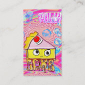 poly cake tortina visitekaartje (Achterkant)