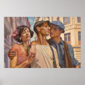 Poly in Parijs Poster (Voorkant)