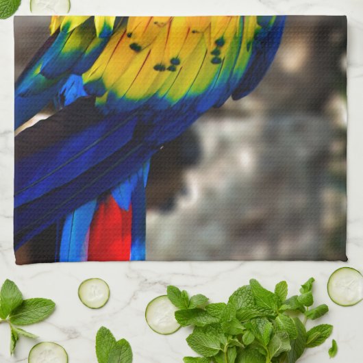 poly Parrot Theedoek (Gevouwen)