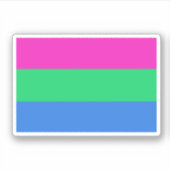 Poly Pride Sticker (Voorkant)