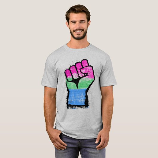 Poly Pride T-shirt (Voorkant volledig)