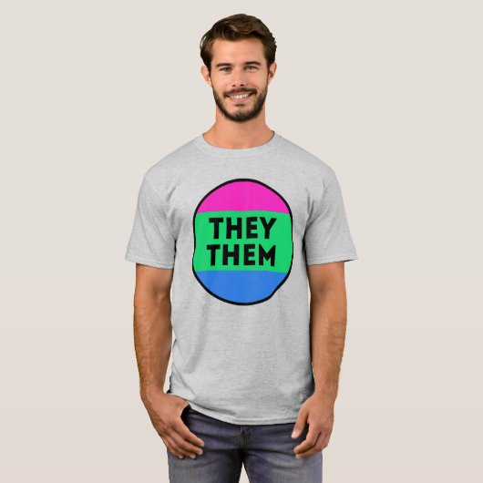 Poly Pride T-shirt (Voorkant volledig)