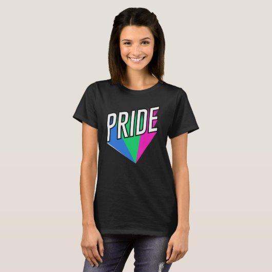 Poly Pride T-shirt (Voorkant volledig)
