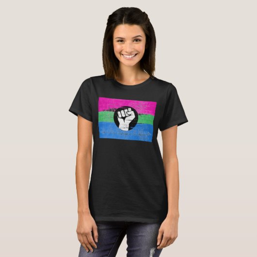 Poly Pride T-shirt (Voorkant volledig)