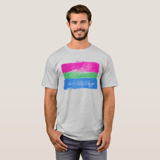 Poly Pride T-shirt (Voorkant volledig)