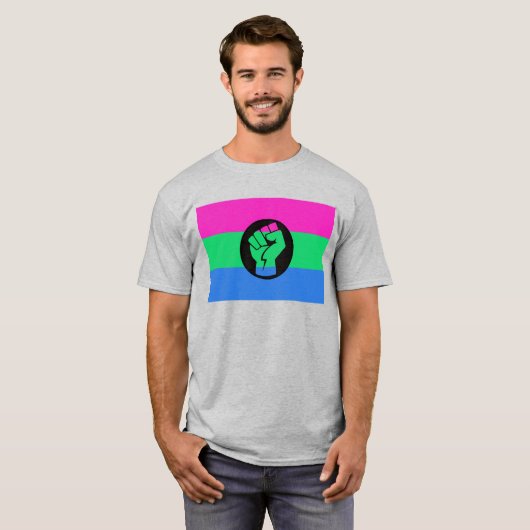 Poly Pride T-shirt (Voorkant volledig)