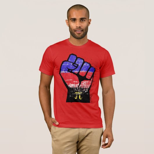 Poly Pride Verzet T-shirt (Voorkant volledig)
