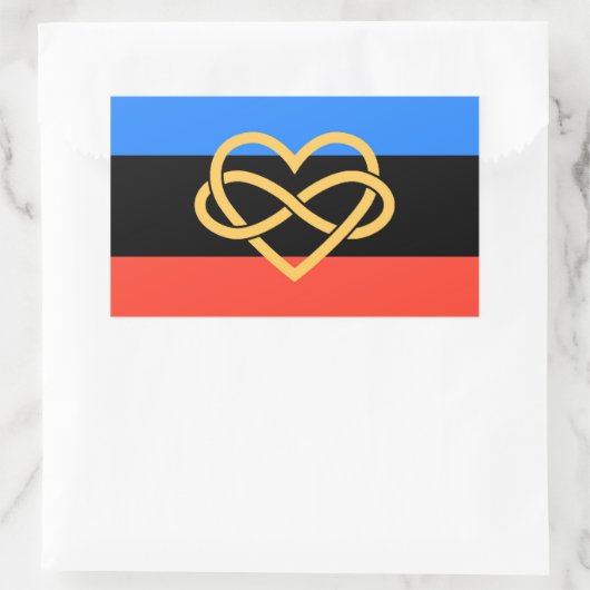 Poly Pride Vlag Sticker (Tas)