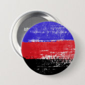 Polyamoreuze Pride Paint Ronde Button 7,6 Cm (Voorkant /achterkant)