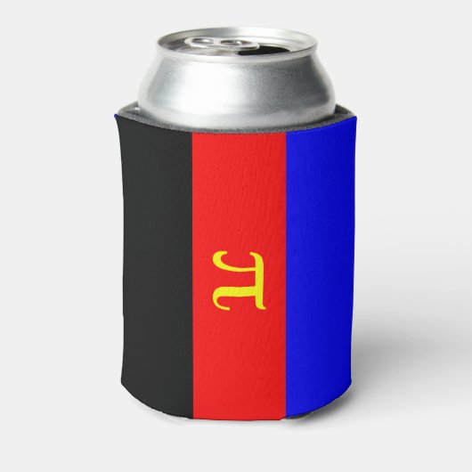 Polyamorie Pride Vlag Blikjeskoeler (Blikje Achterkant)