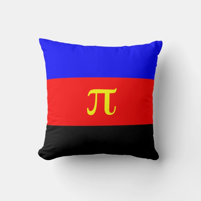 Polyamorie Pride Vlag Kussen (Voorkant)
