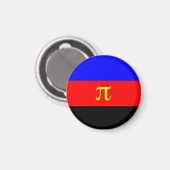 Polyamorie Pride Vlag Magneet (Voorkant / Achterkant)