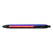 Polyamorie Pride Vlag Zwarte Inkt Pen (Achterkant)