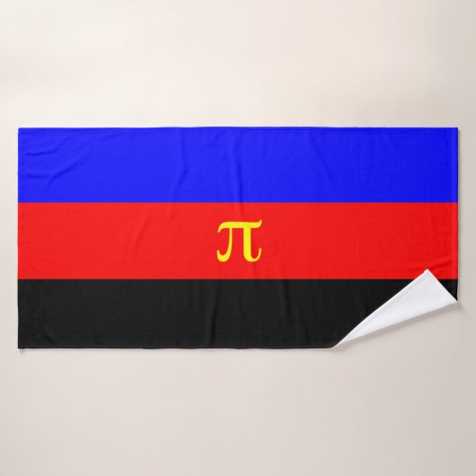 Polyamorie Pridevlag Badhanddoek (Badhanddoek)