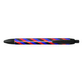 Polyamorie Pridevlag Blauwe Inkt Pen (Achterkant)