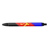 Polyamorie Pridevlag Blauwe Inkt Pen (Voorkant)
