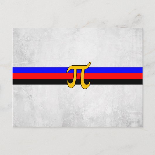 Polyamorie Pridevlag Briefkaart (Voorkant)