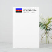 Polyamorie Pridevlag Briefpapier (Staand voorkant)