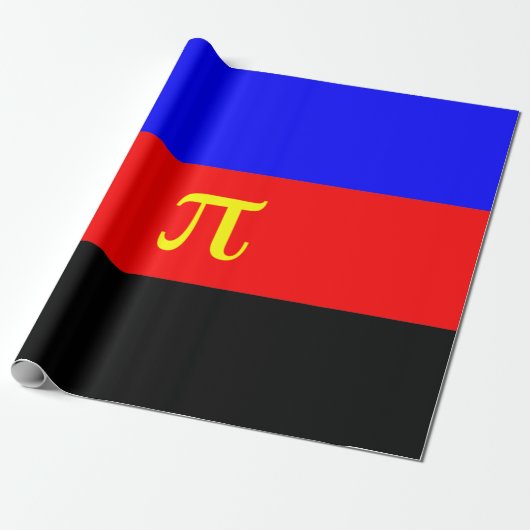 Polyamorie Pridevlag Cadeaupapier (Uitgerold)