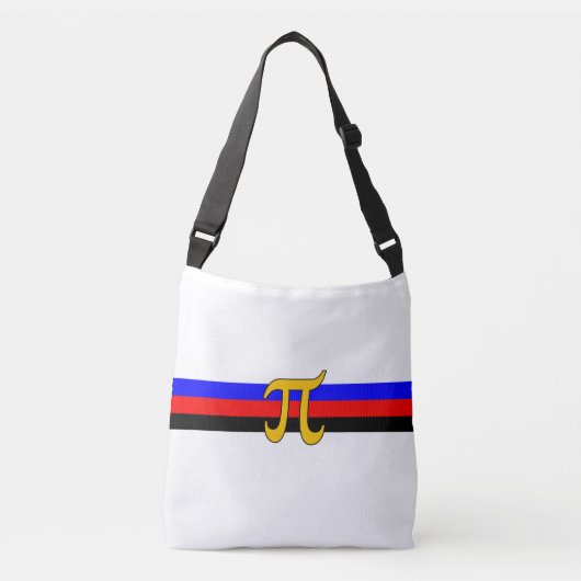 Polyamorie Pridevlag Crossbody Tas (Voorkant)
