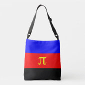 Polyamorie Pridevlag Crossbody Tas (Achterkant)