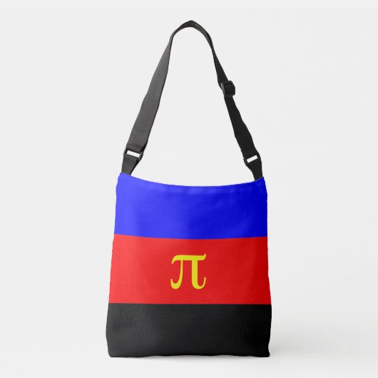 Polyamorie Pridevlag Crossbody Tas (Voorkant)
