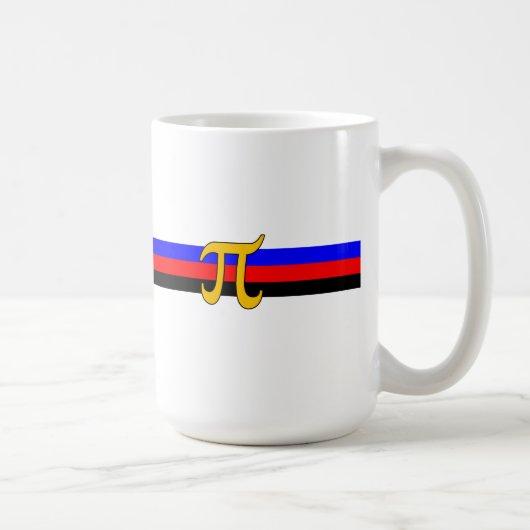 Polyamorie Pridevlag Koffiemok (Rechts)