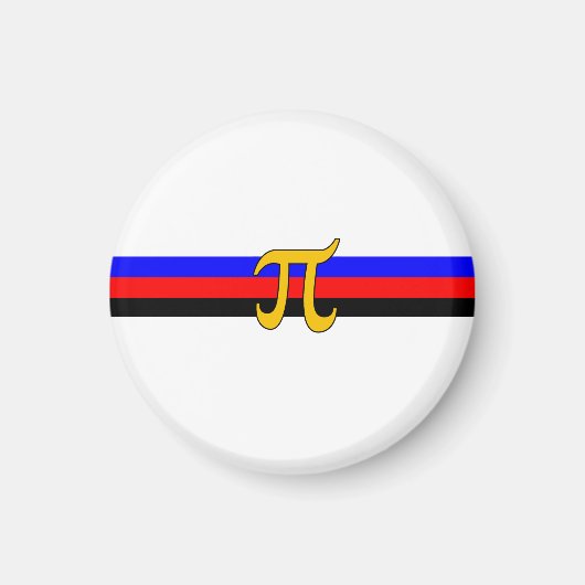 Polyamorie Pridevlag Magneet (Voorkant)