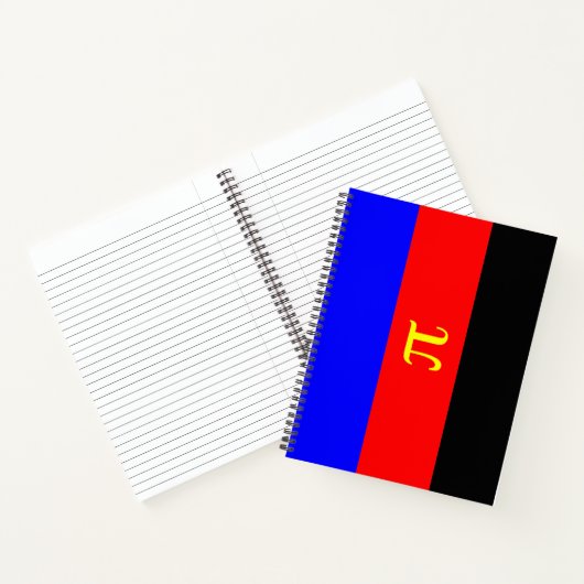 Polyamorie Pridevlag Notitieboek (Binnen)