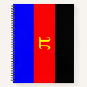 Polyamorie Pridevlag Notitieboek (Voorkant)