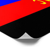 Polyamorie Pridevlag Poster (Hoek)