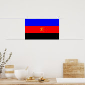 Polyamorie Pridevlag Poster (Keuken)